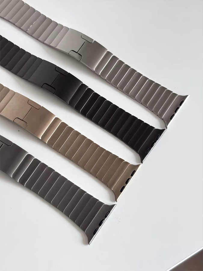 Uhrenarmband Edelstahl, Silber, Unisex - Bild 1