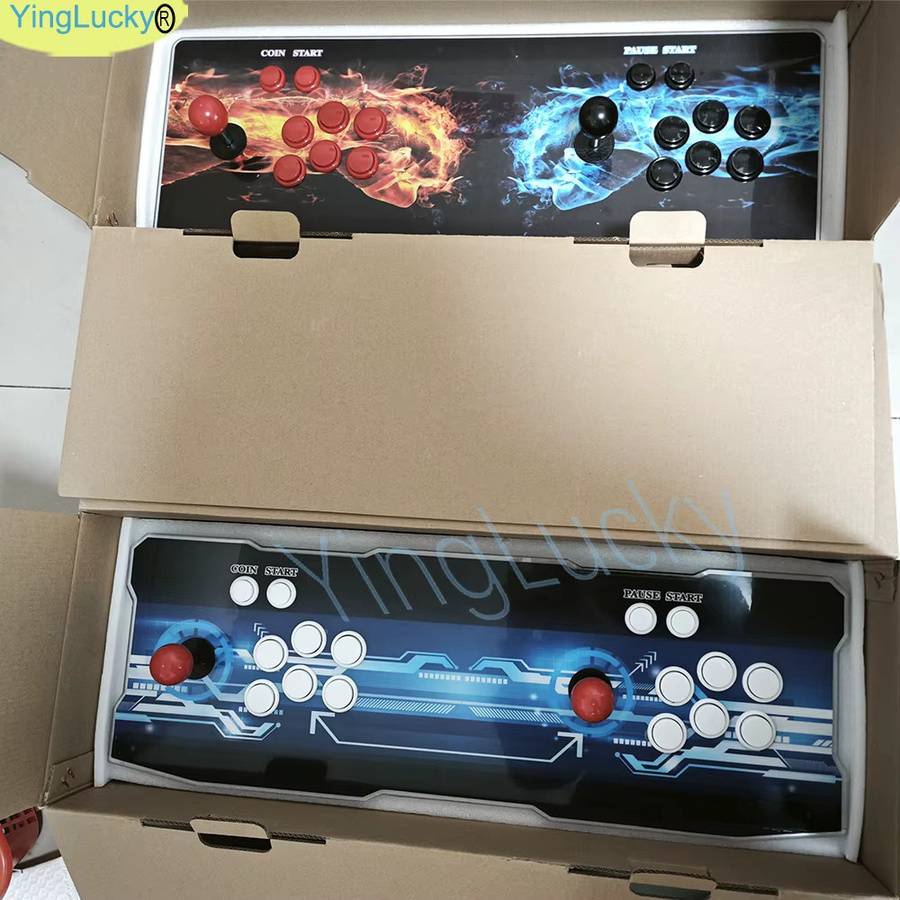 YingLucky Pandora Box Arcade-Konsole 3D Retro Bartop Spielkonsole mit 8-Wege-Joysticks und Drucktasten in Multicolour - Bild 2