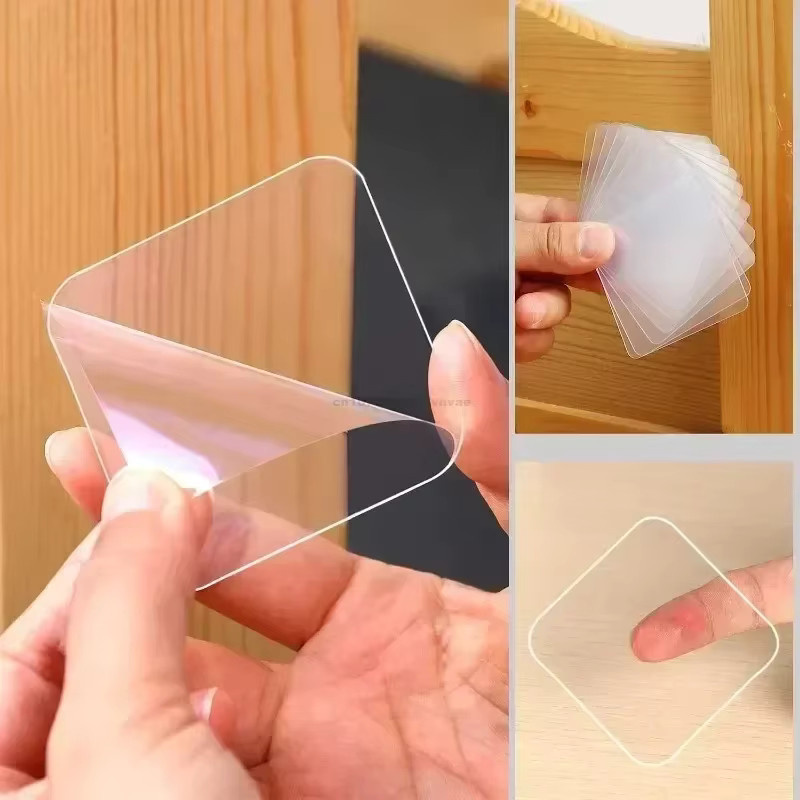 Transparentes doppelseitiges Nano-Klebeband als wasserdichter Wandaufkleber für Küche und Badezimmer - Bild 5