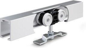 GEZE Schiebesystem Perlan 140 Aluminium Weiß 140kg EV 1 50-164cm - Bild 1