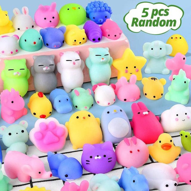 Freedom Outdoors Kawaii Squishies Mochi Anima Squishy Spielzeug 50-55-teiliges Set - Bild 1