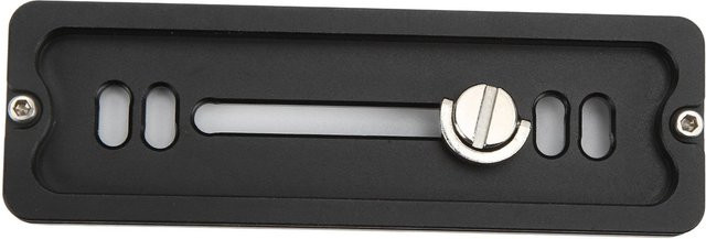 Koogeelife Schnellwechselplatte mit 14-Zoll-Schraube und D-Ring-Schraube für Arca Swiss Standard, Schwarz, 120 mm - Bild 1