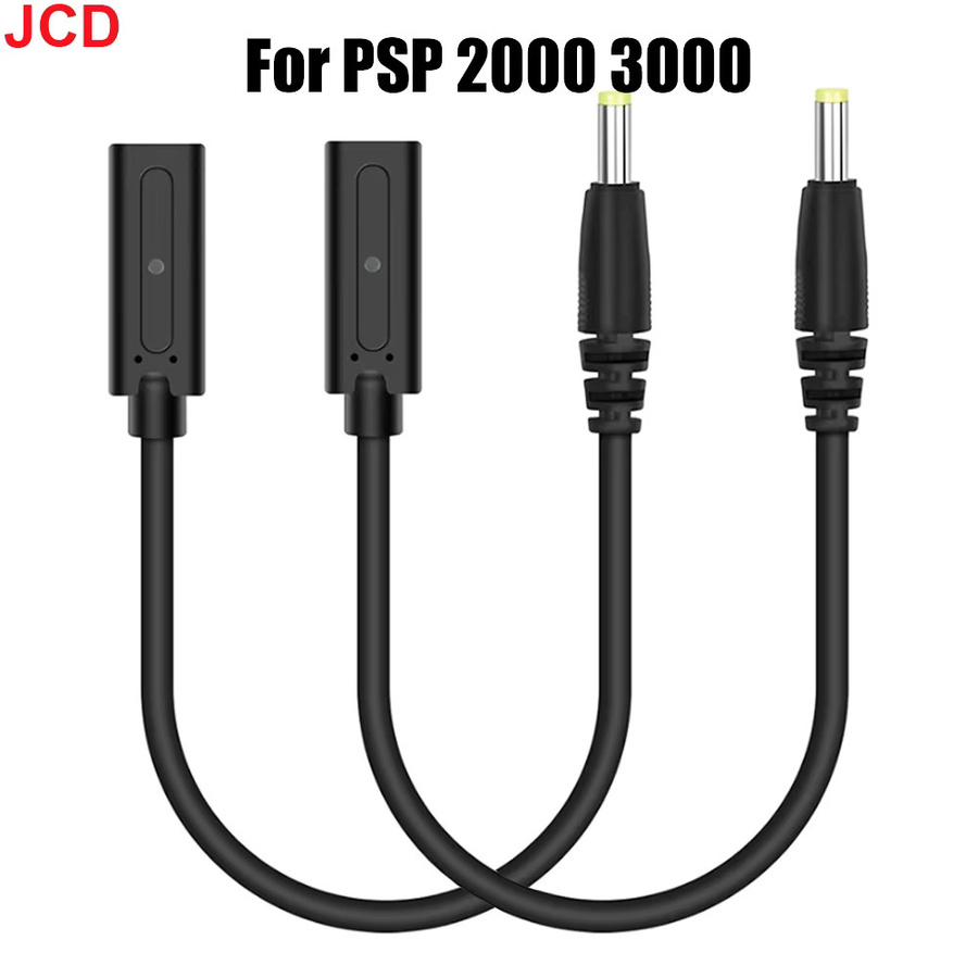 JCD USB-C Ladekabel und Datenleitung für PSP 2000, 3000 und PS3 in Schwarz - Bild 5
