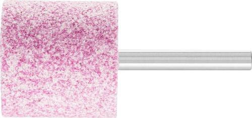 PFERD Schleifstift Zylinder Ø 32 mm, Schaft-Ø 6 mm, Körnung A46 für Stahl und Stahlguss, Pink - Bild 1