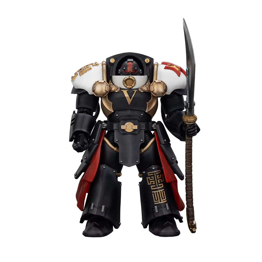 JOYTOY Warhammer The Horus Heresy White Scars Legion Praetor White Scars Ebon Keshig Terminator, Actionfigur, 1/18 - Bild 2