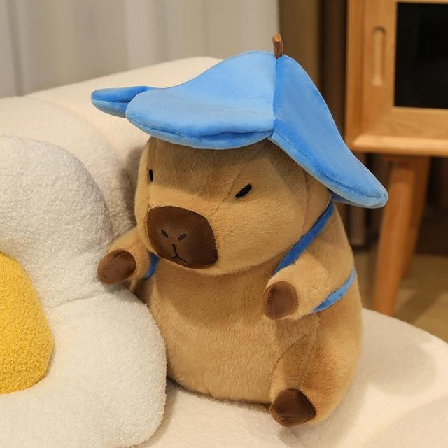 Yiran toy Reise-Capybara Plüschtier, 40cm, ab 14 Jahren - Bild 1