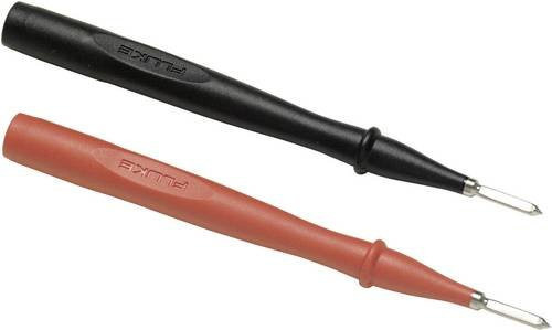 Fluke TP1-1 Sicherheits-Prüfspitzen-Set aus Edelstahl in Schwarz und Rot, CAT II 1000V - Bild 1