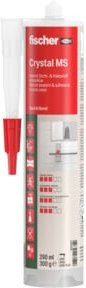 fischer Multi Kleb/Dichtstoff MS 290 Crystal MS-Polymer in Transparent - Bild 1