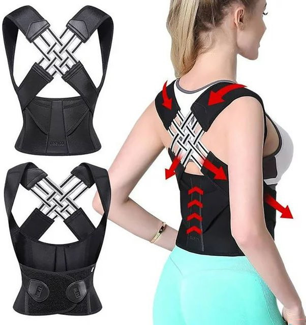 FUBEICHLY Rückenstützgürtel, Unisex, verstellbar - Bild 1