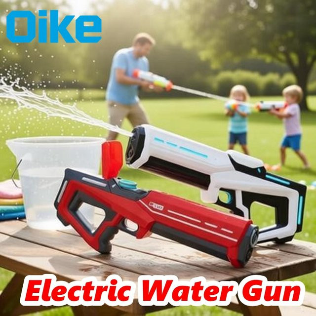 OiKe Elektrische Wasserpistole, Automatisch, Weiß - Bild 1