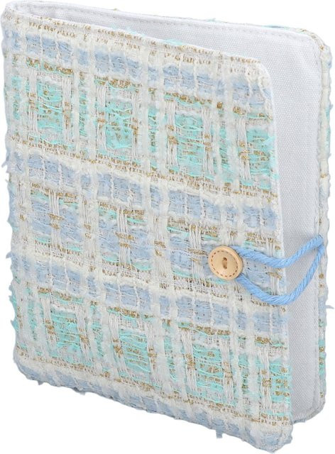 Koogeelife Fotoalbum für Sofortbilder mit 160 Taschen und Stoffeinband in Blau - Bild 1