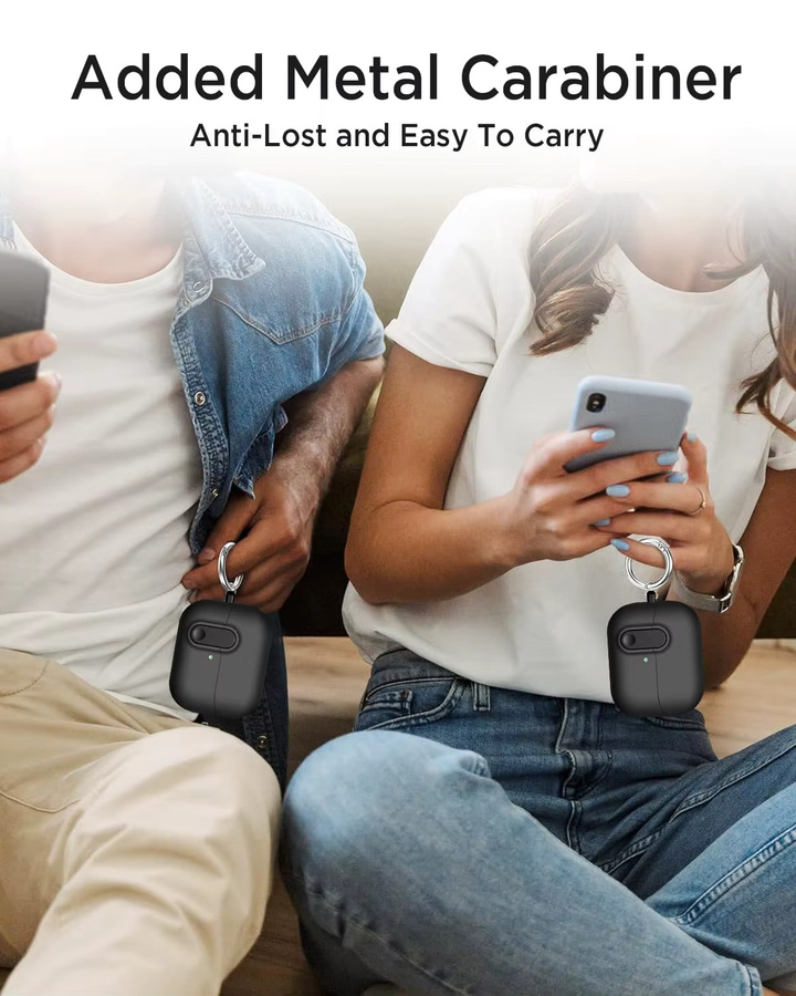 Samsung Schutzhülle mit Secure Lock Ganzkörper-Schutz für Galaxy Buds 3, Buds3 Pro und Buds3 FE in Black oder Pink - Bild 5