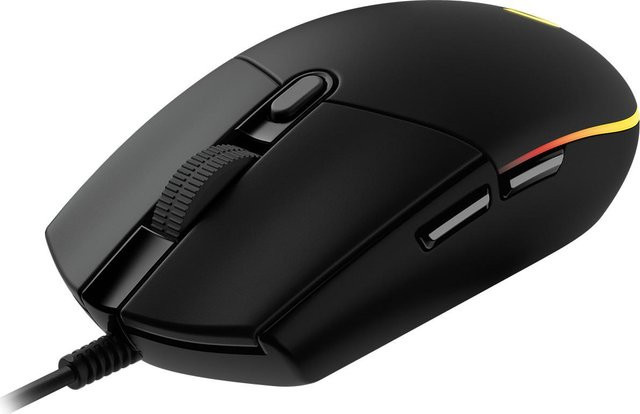 Logitech G102 Lightsync Gaming-Maus in Schwarz mit 8000 DPI - Bild 1