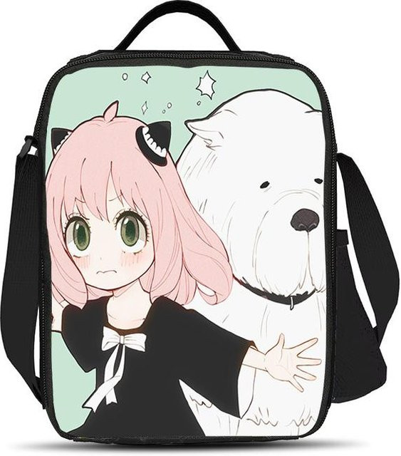 SPY×FAMILY Kühlbeutel Lunchtasche mit Cartoon-Design von Fancy Style Studio in Mehrfarbig - Bild 1