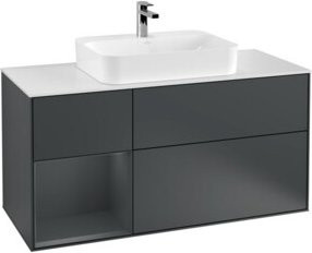 V&B Finion Waschtischunterschrank mit Wandbeleuchtung Breite: 120 cm - Bild 1