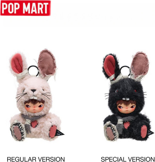 POPMART Hirono Kleiner Hase, Blindbox-Puppe, Anime-Figur, Einzelfigur - Bild 1