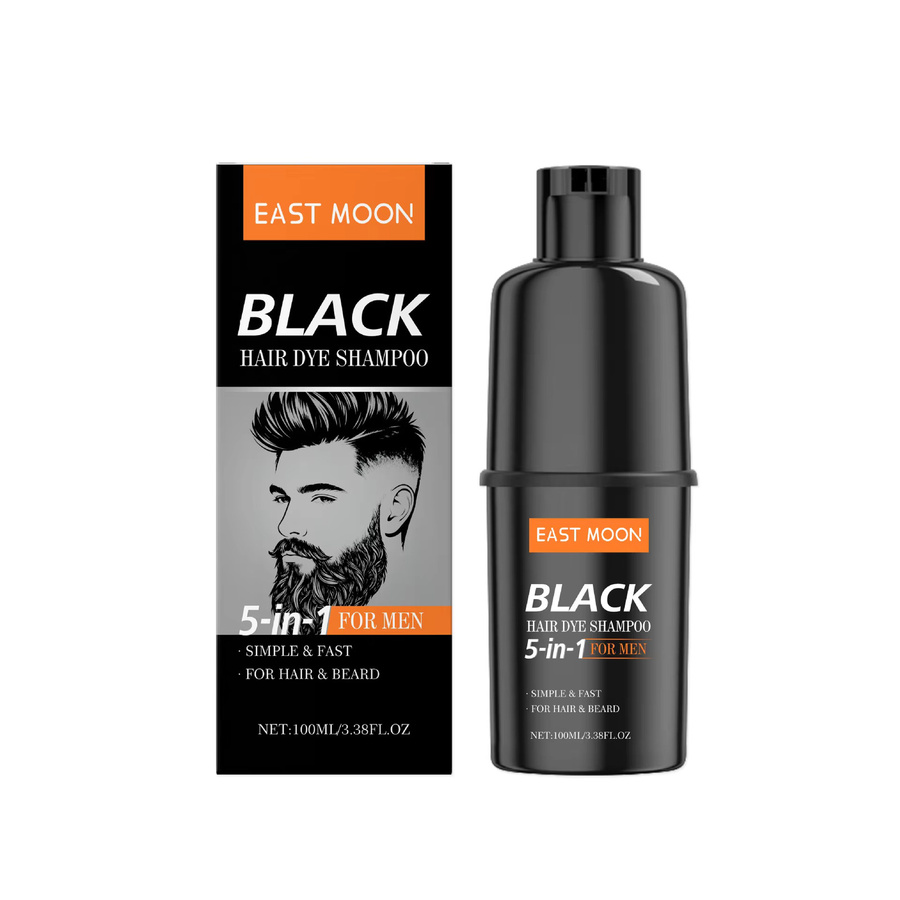 East Moon 5-in-1 Haarfärbeshampoo Schwarz, Herren - Bild 7
