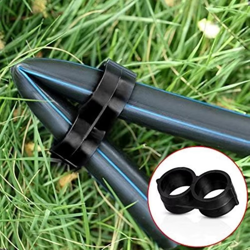 Nongjiale Gartenbewässerungsschlauch-Reparatur- und Verlängerungsset in Schwarz für 1/2 Zoll und 16 mm Schläuche mit Verbindern, Kupplungen, T-Stücken, Winkelstücken und Stopfen - Bild 3