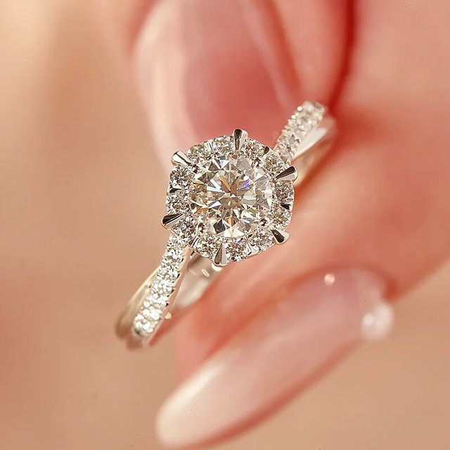 Huitan Ring, Silber, Zirkonia, Damen, Verlobung - Bild 1
