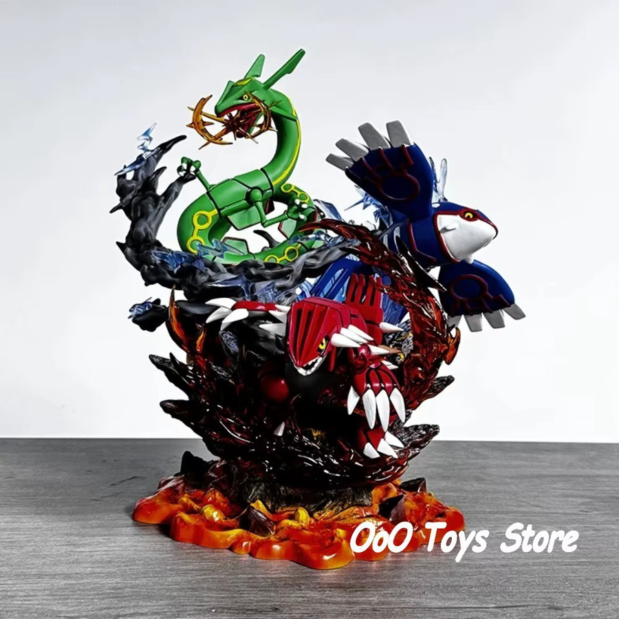 Bandai Pokémon Rayquaza Groudon Kyogre, Actionfiguren, 35cm - Bild 3