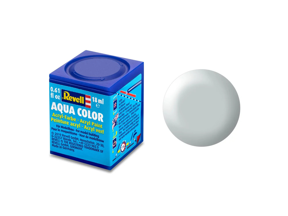 Revell Aqua-Farbe Hell-Grau, seidenmatt, 18ml - Bild 3