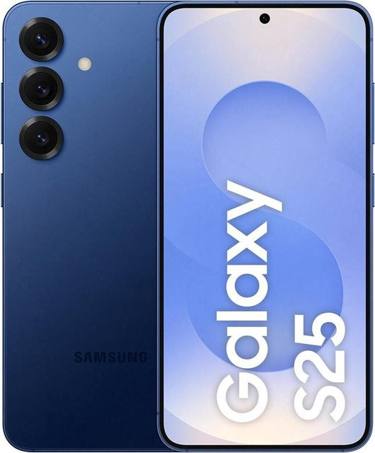 Samsung Galaxy S25 Smartphone 512GB Navy Blue mit 6,2 Zoll OLED Display, Android 15 und 5G Unterstützung - Bild 1