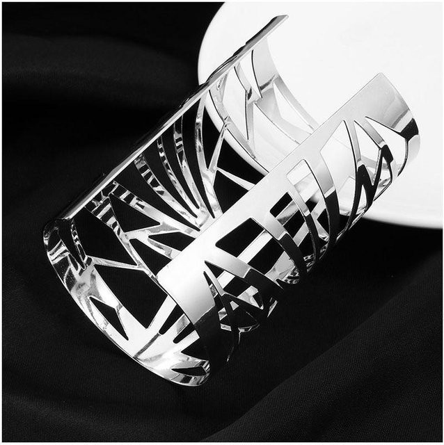 Allbestart Armband, Messing, Silber, Damen - Bild 1