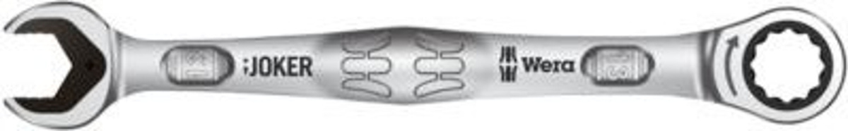 Wera Joker Maul-Ringratschenschlüssel 13 mm, Silber, Chrom-Molybdän-Stahl - Bild 2