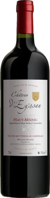 Château d'Eyssan Rotwein Haut-Médoc, Merlot, 2018, trocken, 0,75 l - Bild 1