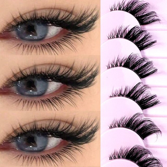 LYBCG Halbe Wimpern, Black, Natürlich - Bild 1