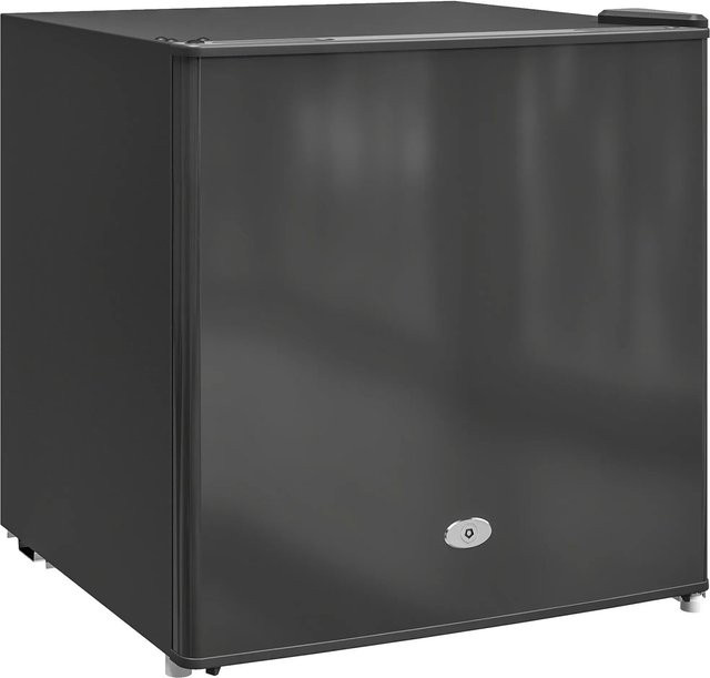 HOMCOM Mini-Gefrierschrank Schwarz, Freistehende Gefrierbox mit 35 l Volumen und Kompressor - Bild 1