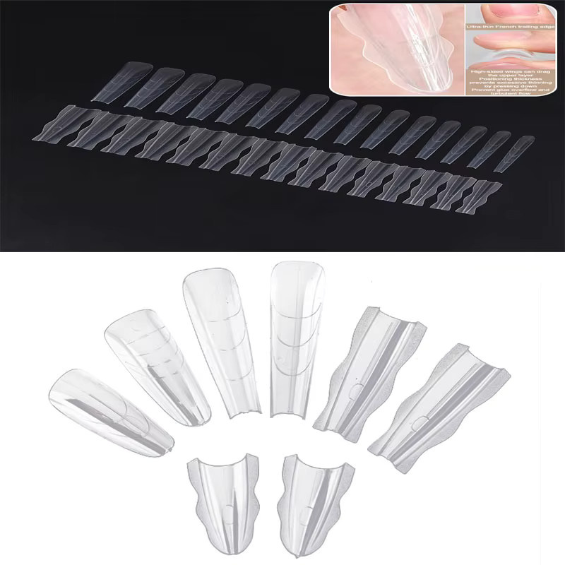Jiauting ABS-Sandwich-Nagelformen, 60 Stück, Damen - Bild 2