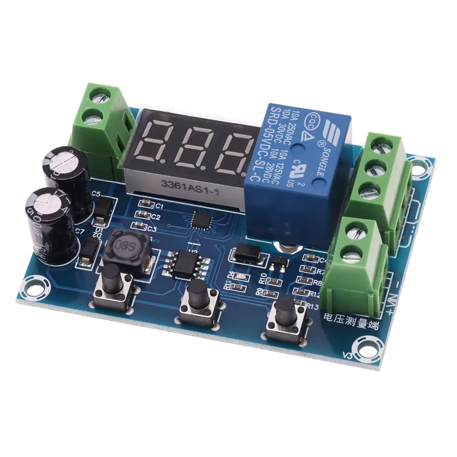 XH-M608 Batterie Lade Modul mit Unterspannungs- und Überspannungsschutz in Blau - Bild 2