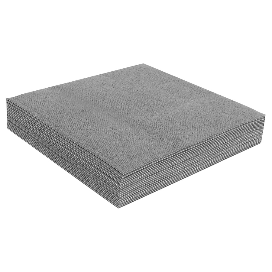 20 Stück selbstklebende quadratische Bodenteppiche von Bymaocar in Hellgrau, B/B: 49,9 x 49,9 cm - Bild 2