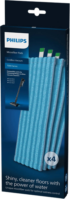 Philips Series 7000 Mikrofaserpads XV1670/02 in Blau - Bild 1