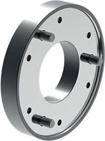 RÖHM Flanschkupplung Captis-M32 ISO702-4 N AD150 in Silber aus Edelstahl - Bild 1