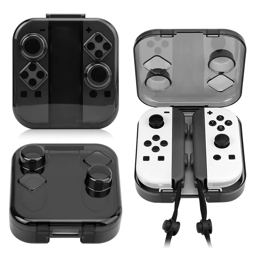 HeroAngel Transparente Schutzbox für Nintendo Switch und Nintendo Switch OLED Joy-Cons mit Magnetverschluss - Bild 2