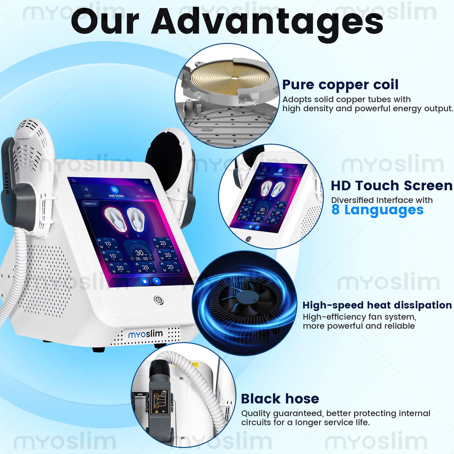 MYOslim EMS RF Sculpt Maschine, Körper, Unisex, weiß - Bild 2