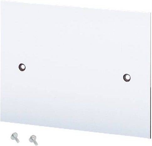 Hensel Montageplatte 3300145 aus Kunststoff in Weiß, 4 mm stark, für KG 9003KG MP 03 - Bild 1