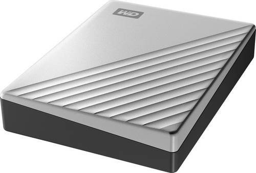 Western Digital My Passport Ultra Externe Festplatte 4TB USB-C Silber WDBFTM0040BSL-WESN - Bild 1