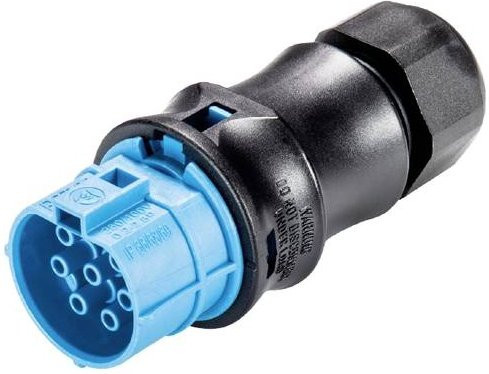 Wieland Electric 96.071.4153.9 Steckverbinder in Blau und Mehrfarbig - Bild 1