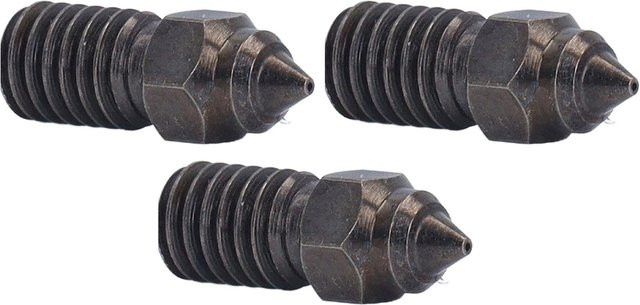 Creality 3er-Set gehärtete Stahldüsen 1,75 mm Durchmesser und 0,4 mm Austritt für Ender 3 V3 SE 3D-Drucker Hotend-Zubehör - Bild 1