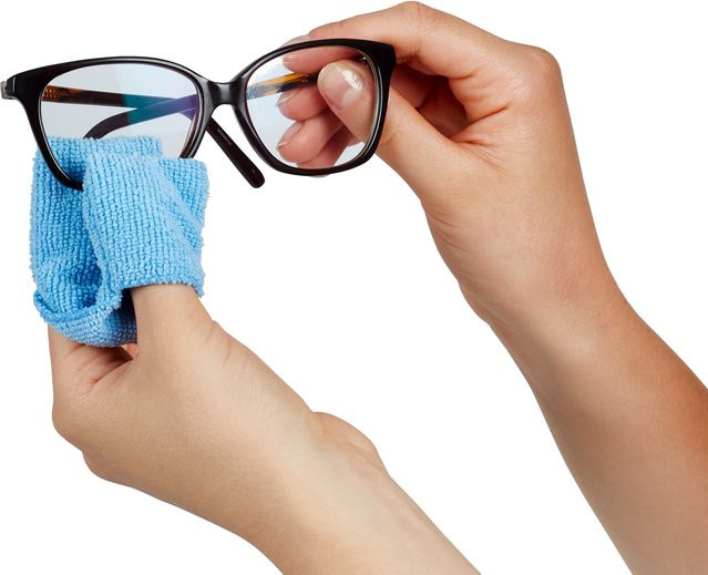 genialo Brillenputz-Fingerlinge, 2 Stück, blue - Bild 1