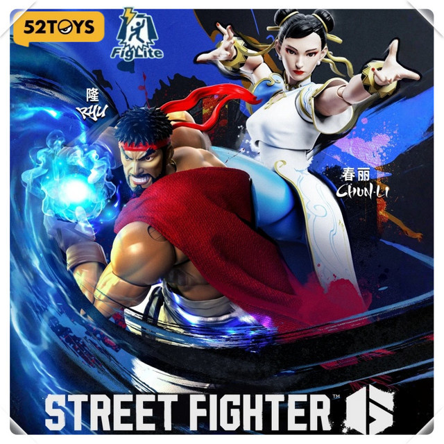 52 Toys Street Fighter 6 Chun-Li Ryu, Actionfigur, Maßstab 1:12 - Bild 1