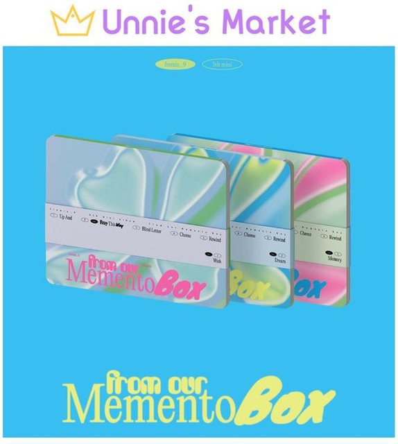 fromis_9 5. Mini-Album Wish ver. Blue CD - Bild 1