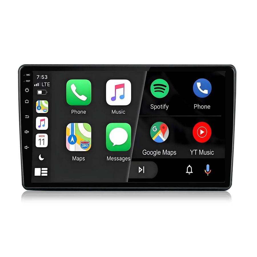Junsun Autoradio mit Bluetooth und GPS für Citroen Berlingo 2 B9 (2008-2019) und Peugeot Partner (2008-2019), Schwarz, 9.0 Zoll - Bild 2