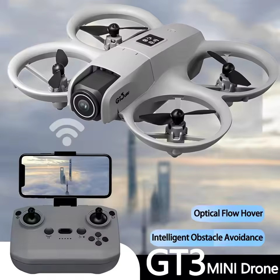 Professionelle GT3 MAX Drohne mit 8K Kamera, 5G GPS und HD-Fernsteuerung inklusive Bildschirm sowie Hindernisvermeidung für Luftaufnahmen - Bild 5
