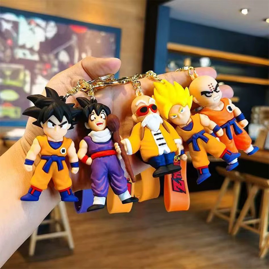 Bandai Dragon Ball Schlüsselanhänger, Actionfiguren, Kunststoff - Bild 2