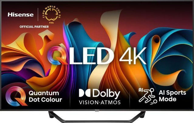 Hisense 55A79NQ QLED TV in Schwarz - Bild 1