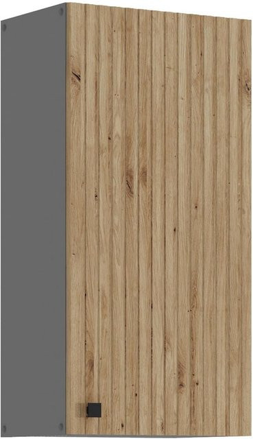 AVA Artisan Hängeschrank mit Lamellenoptik für deine Küchenzeile, Breite: 45 cm - Bild 1